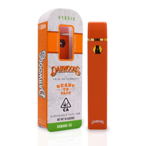 buy banana og (h) 90.68% | dabwoods |1g all in one disposable