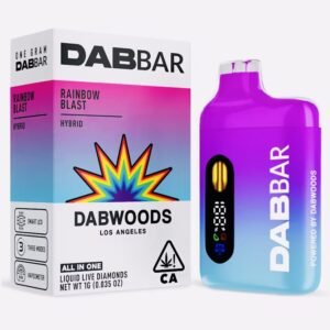 dabwoods dab bar 2.0 liquid diamond 1g rainbow blast