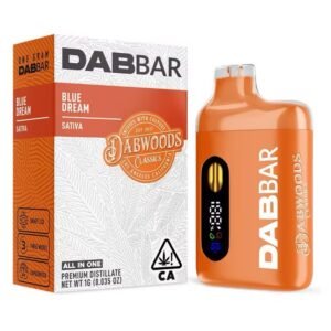 dabwoods dabbar classics 2.0 distillate 1g blue dream