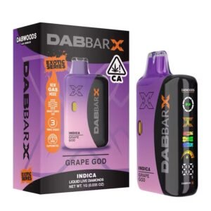 dabwoods dabbar x grape god 1g